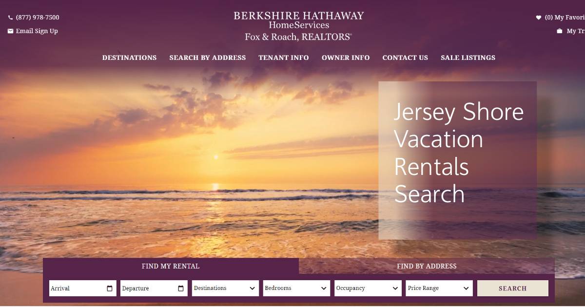 Vacation Rentals on the Jersey Shore BHHS Fox & Roach Realtors